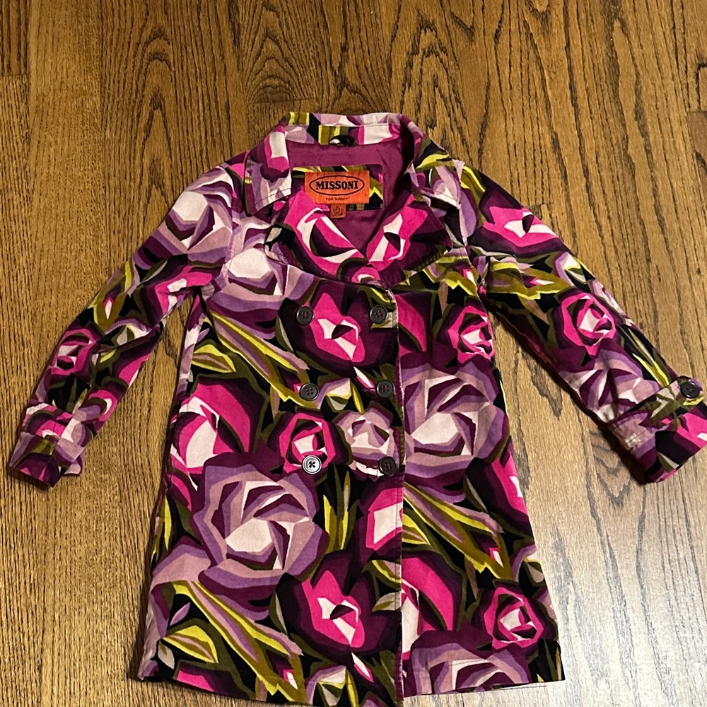 Missoni Multicolor Floral Coat